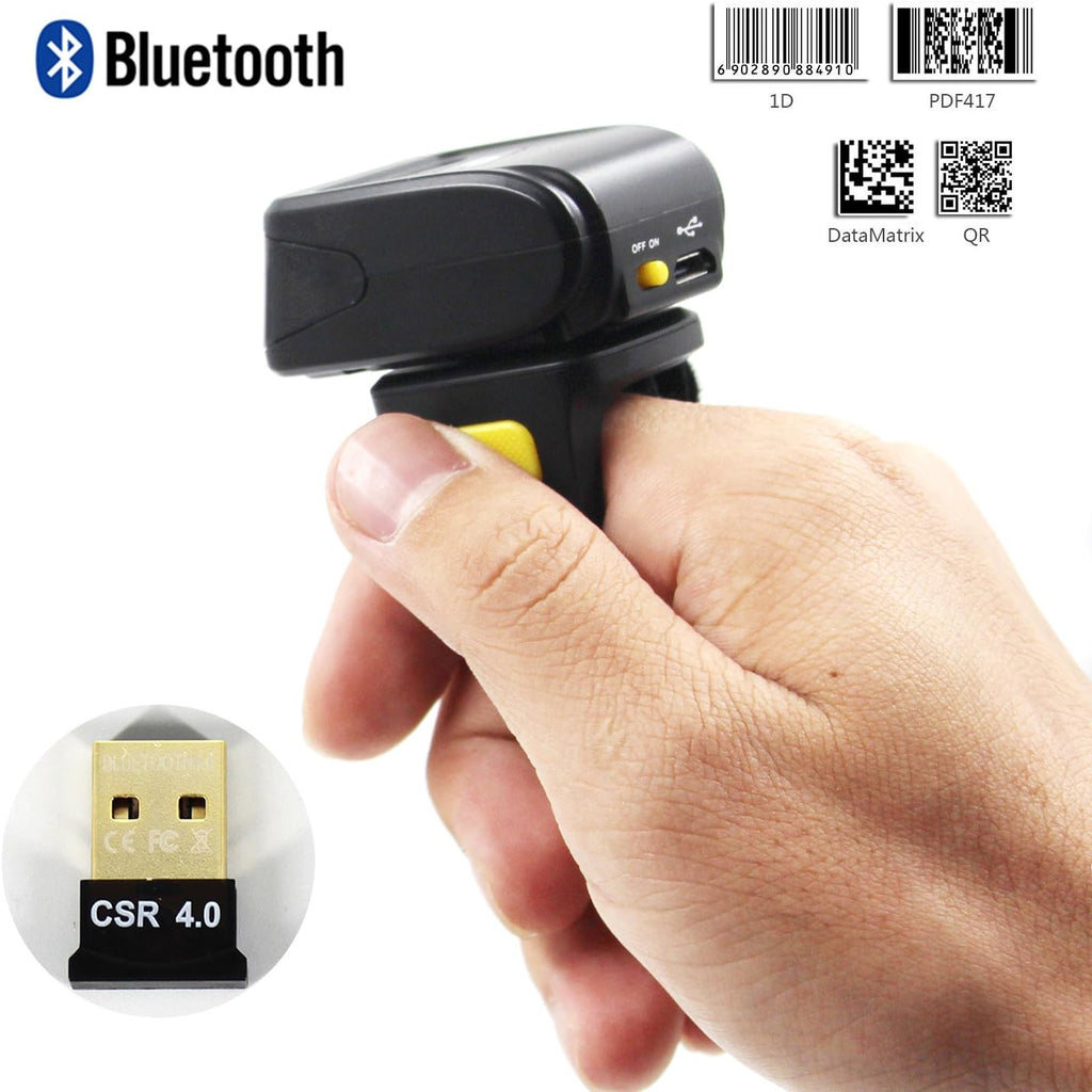 Bluetooth Ring Barcode Scanner S73825