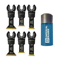 Bi-Metal Tin Storm Blades Variety 6-Pack w/Case A962626