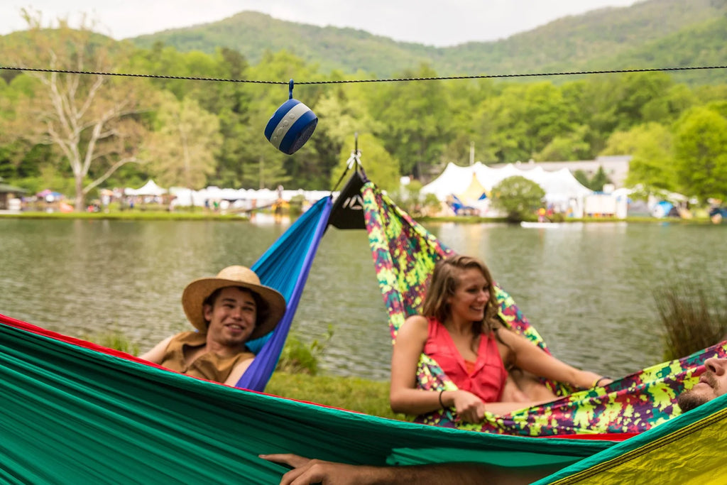 Black Triple Hammock Stand L797
