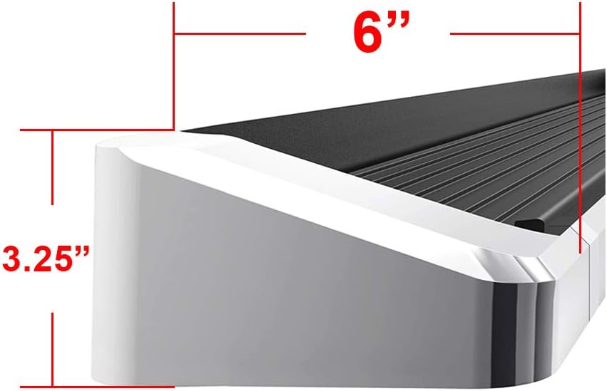 6in Running Boards for Silverado Sierra Regular Cab D4811