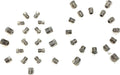 Stainless Steel SAE Brake Line Fitting Kit for Inverted Flares on 3/16 and 1/4 Inch Tube, 35 Fittings Total, Pack of 2 V137