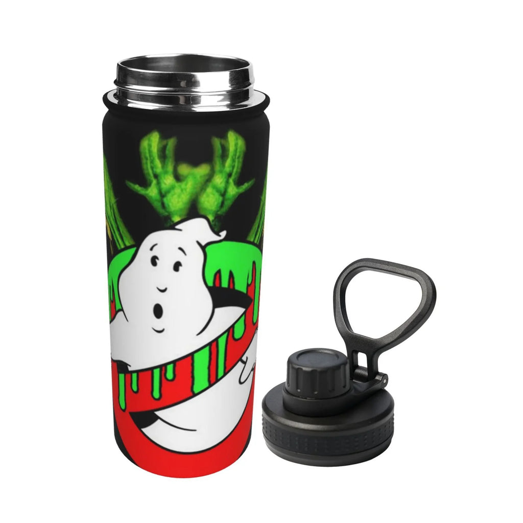 Green Slimer Insulated Stainless Steel Water Bottle 18OZ B402535