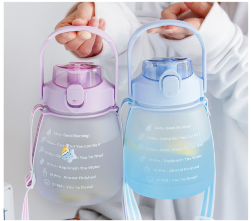 1.3L Water Bottle With Straw N73337