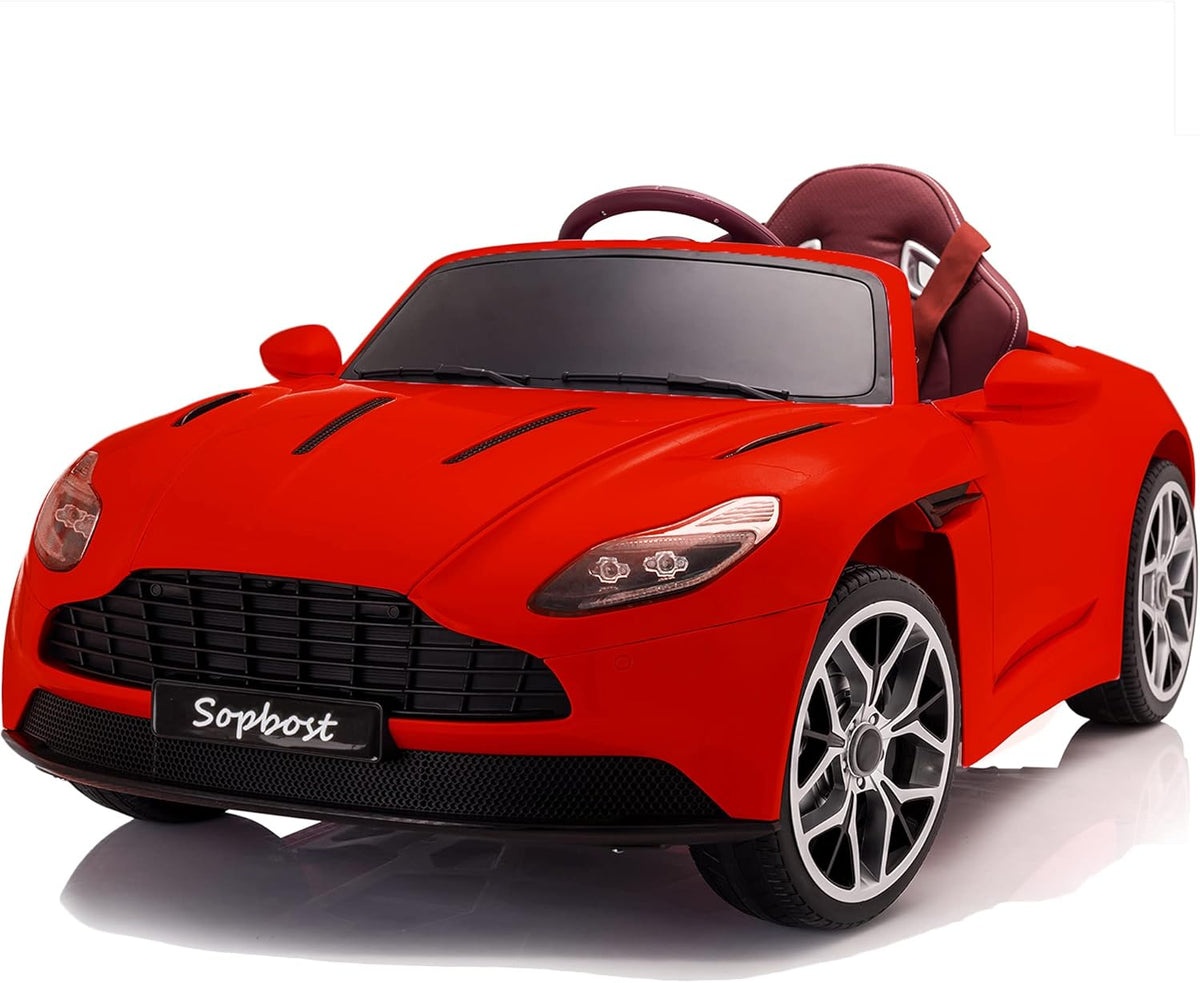 Red 12V Single Seater Electric Ride On Car with Remote Control K149