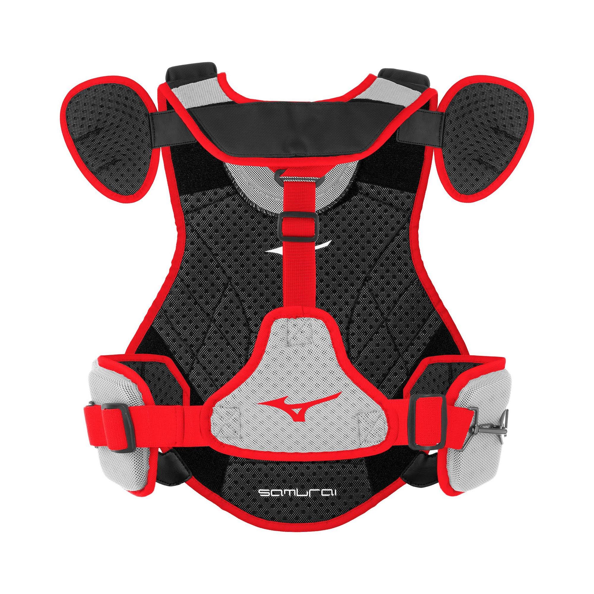 Black/Red 16 inch Adult Chest Protector A602793