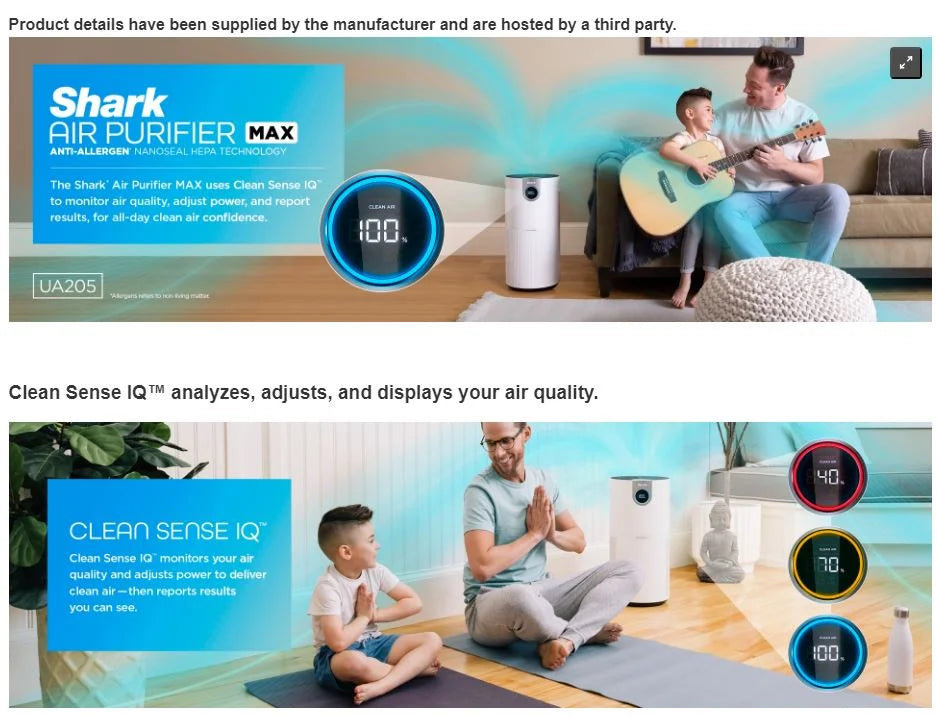 Air Purifier with HEPA Air Filter Technology I538