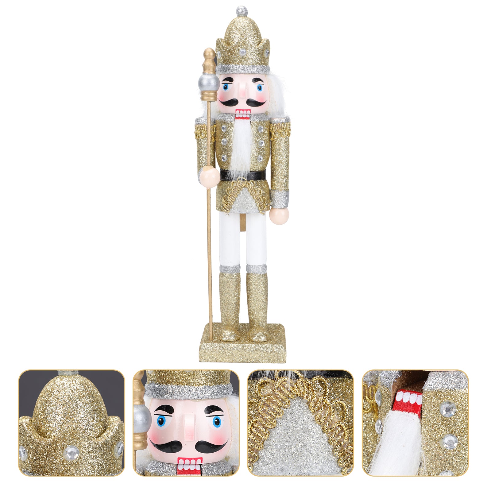 Nutcracker Doll Soldier Toy Christmas Decoration N27671