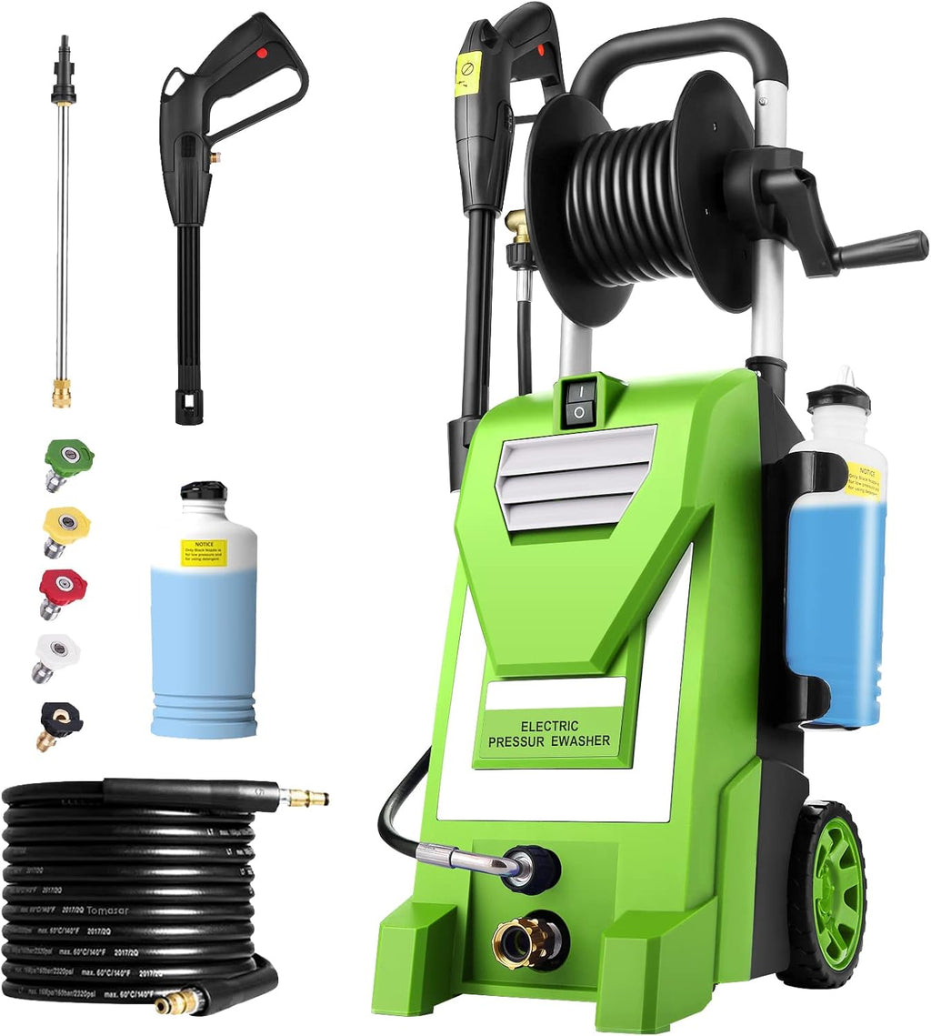 2200PSI Electric Pressure Washer 1.9GPM with 5 Nozzles Y702