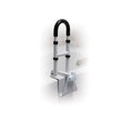 White Adjustable Height Tub Rail S5790