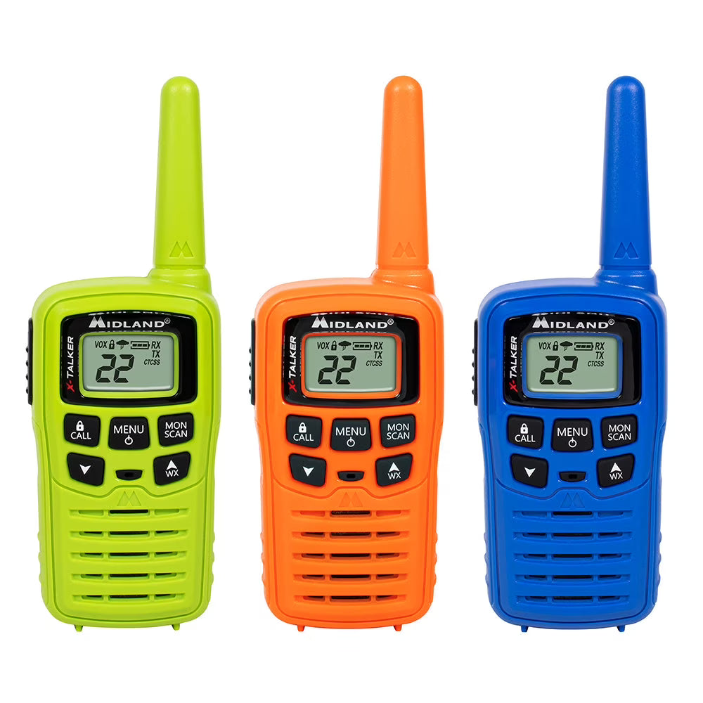 Water Resistant Two Way Radio Three Pack F18157