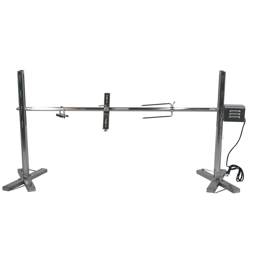 Stainless Steel Open Fire Rotisserie System Tripod Y195
