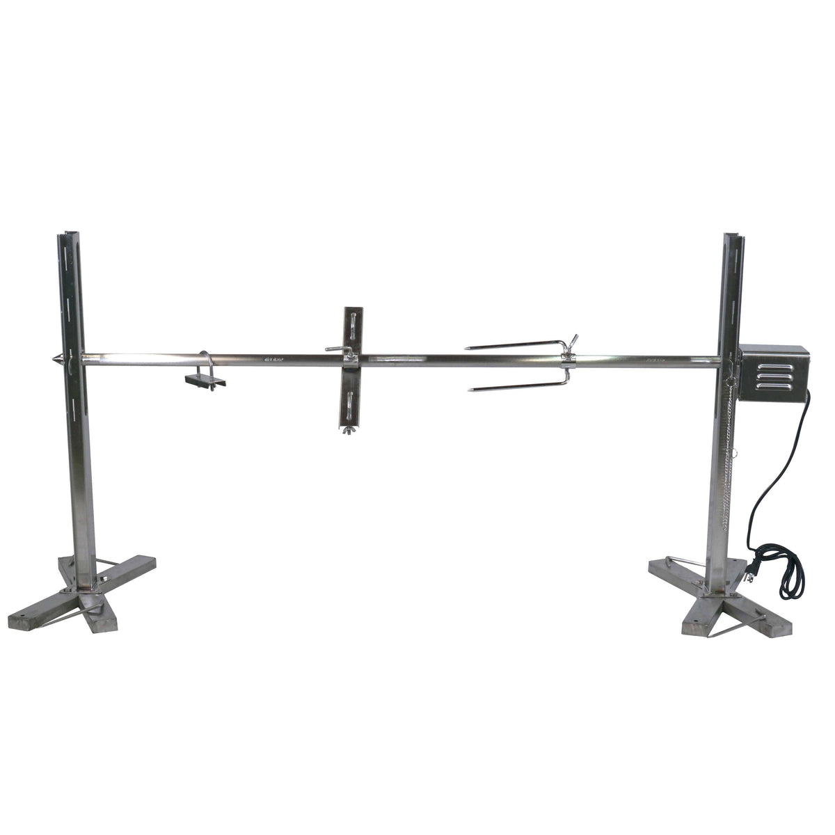 Stainless Steel Open Fire Rotisserie System Tripod Y195