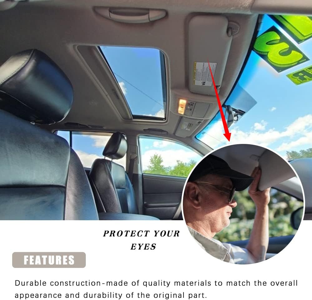 Gray Sun Visor Assembly Pack of 2 D471