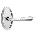 Lever with Oval Rose R263