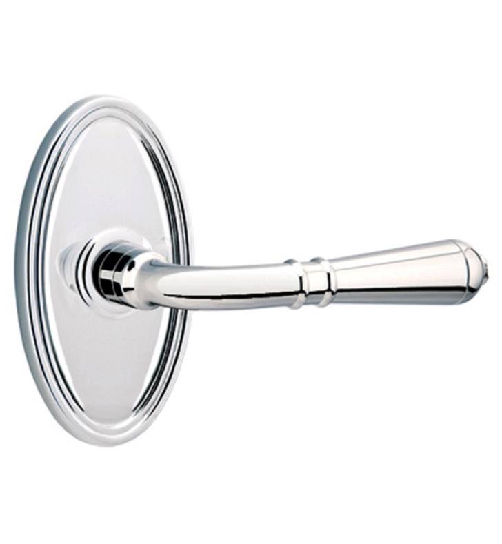 Lever with Oval Rose R263