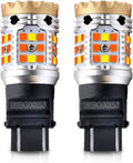3157CK 3057CK 4057CK 4157CK Dual Color White/Amber LED Turn Signal Light Bulb (2pcs) O163