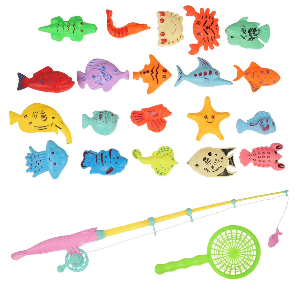 Magnetic Fishing Toy Game Plastic Play Water Children Toy L408174