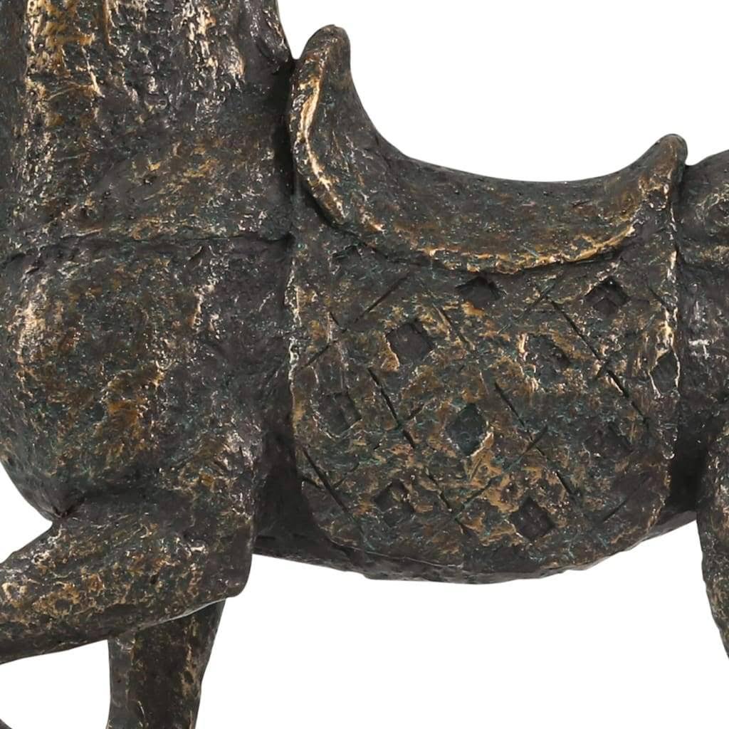 Bronze Polyresin Horse L464