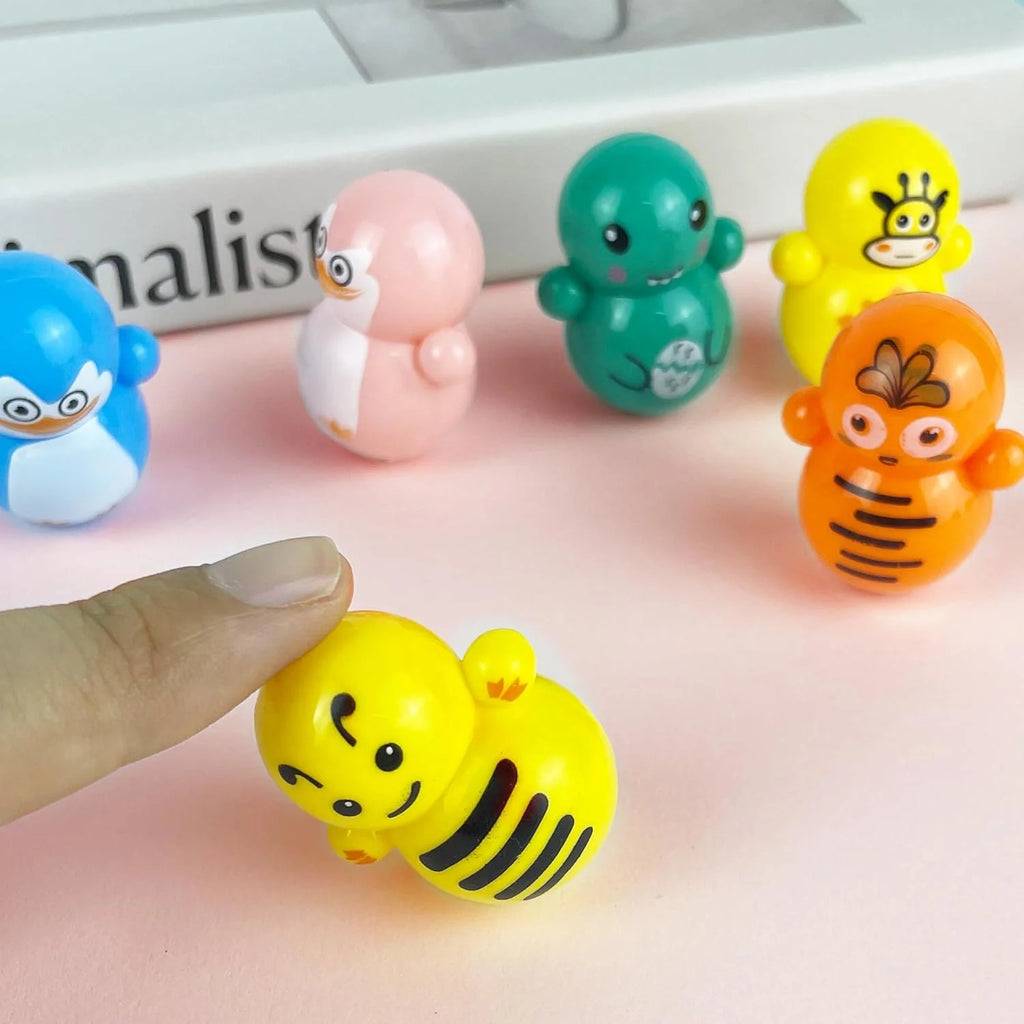 70PCS Mini Animal Tumbler Toys Bulk Set C713