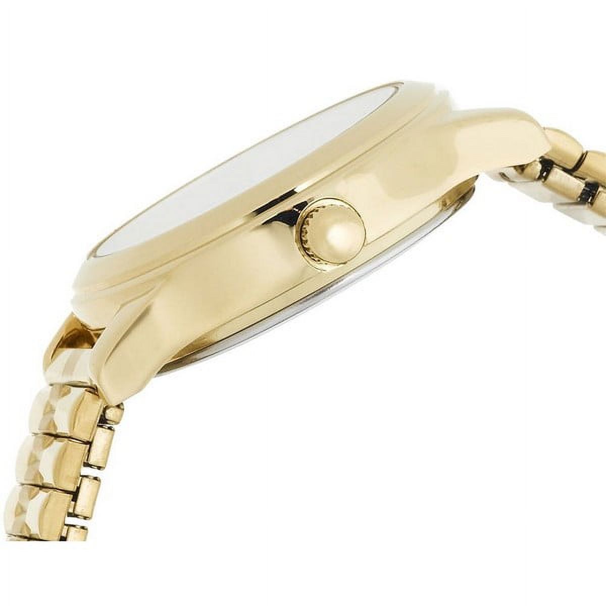 Gold Stainless Steel Expansion Band Watch D142751