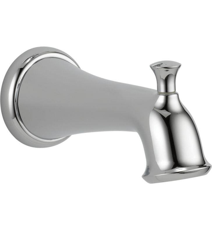 Venetian Bronze Tub Spout with Pull-Up Diverter B291