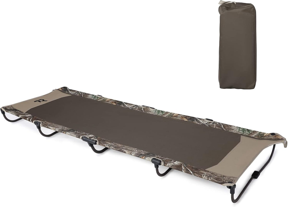Camo Foldable Camping Cot with Carry Bag W965008