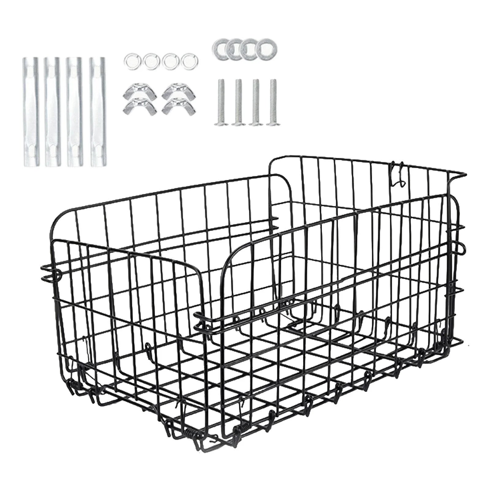 Metal Storage Basket for Bike O464754