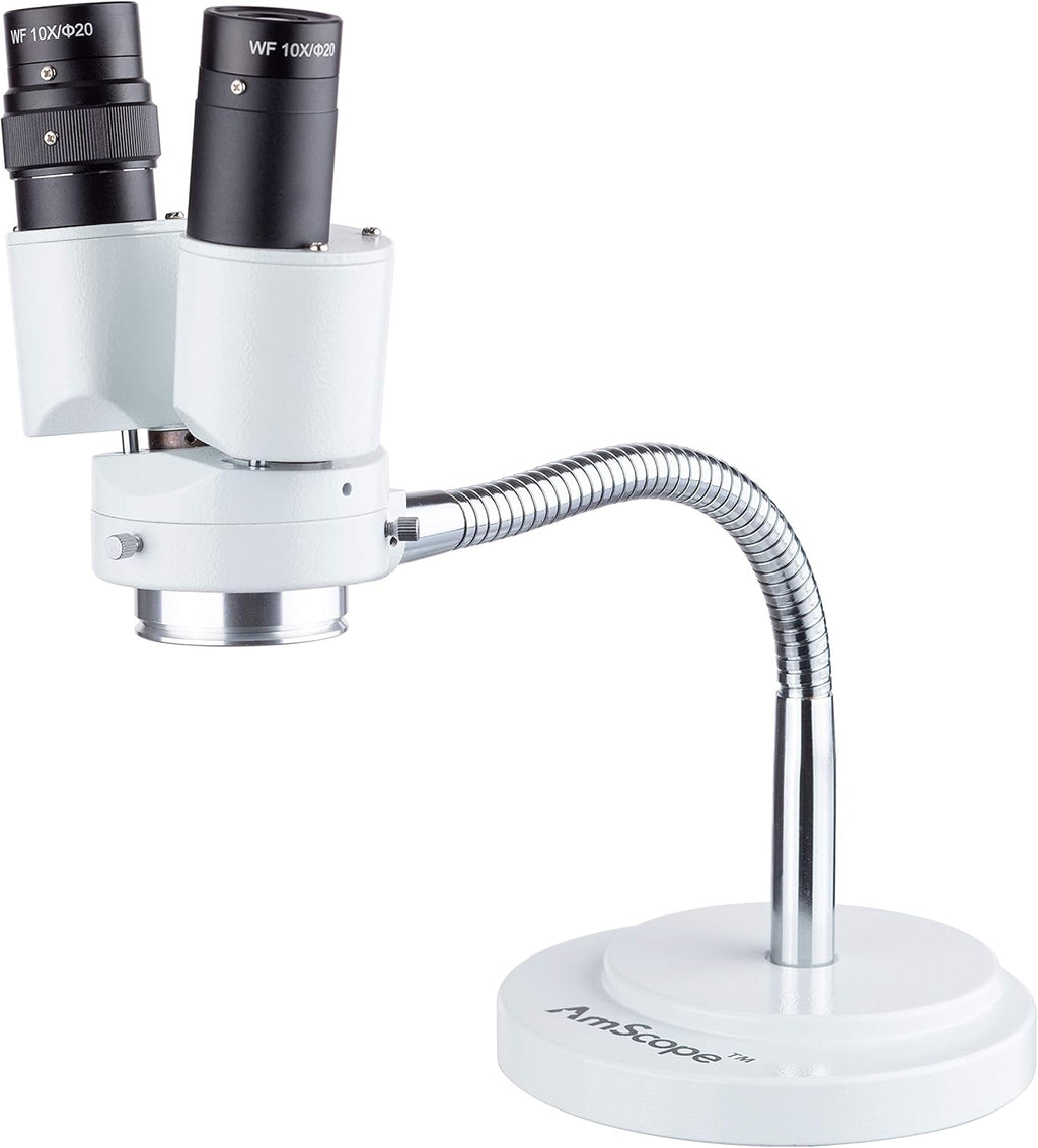 8X Magnification Binocular Stereo Microscope with Gooseneck Illuminator T4591