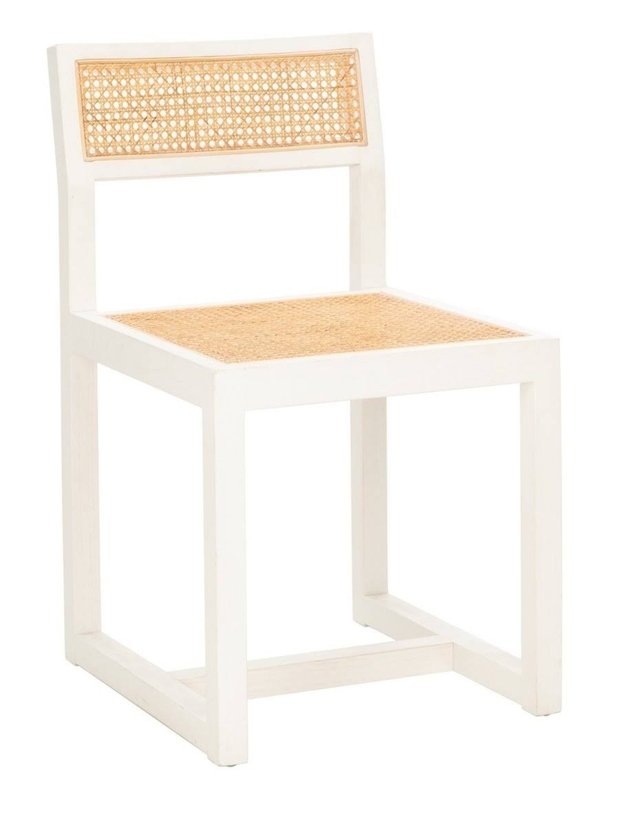 Black/Natural Cane Dining Chair I48354