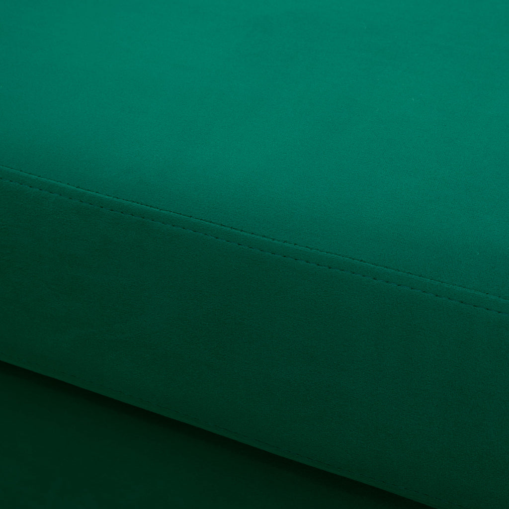 Green Upholstered Loveseat Sofa C840