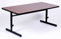 Adjustable Height Computer Table J1779