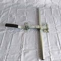 24 L Cargo Trailer Door Cam Bar Latch Zinc Plated, Pack of 2 F780600