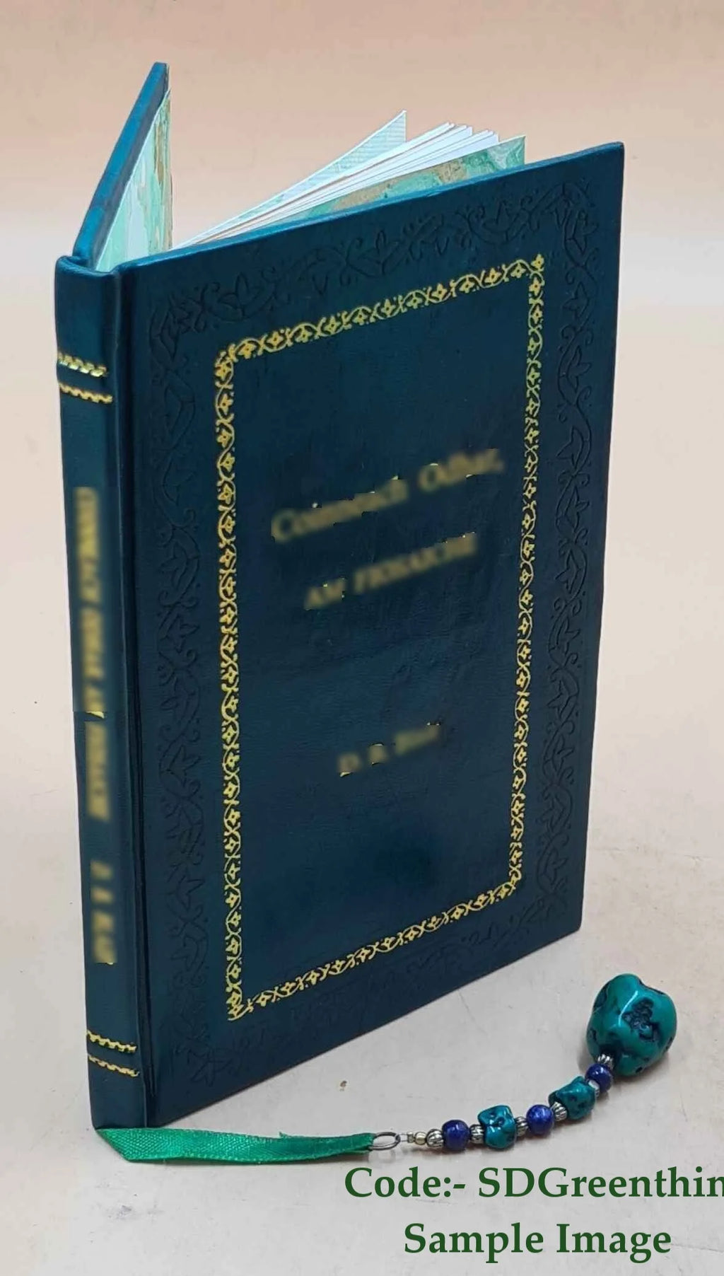 Premium Leather Bound Book I263