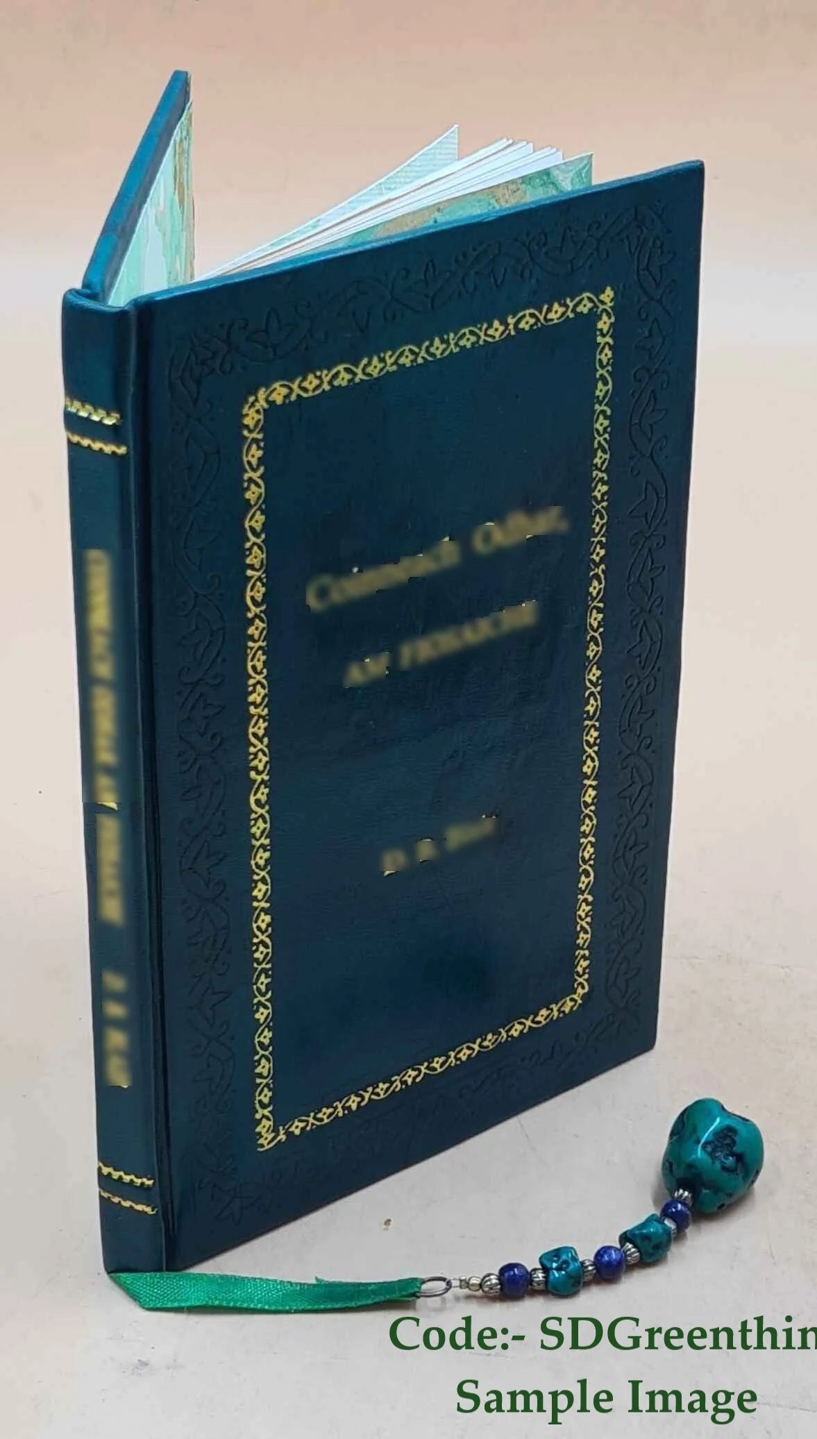 Premium Leather Bound Book I263