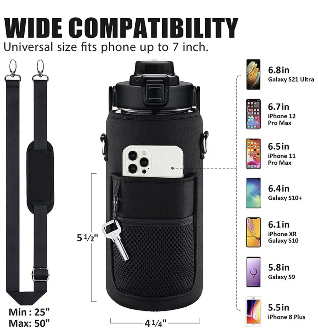 60 oz Water Bottle with Pocket I994400