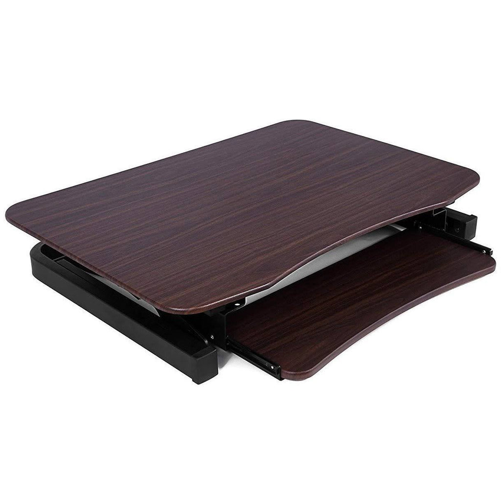 2-Tier Electric Desk Converter with 36x24x22 Upper Work Surface J757