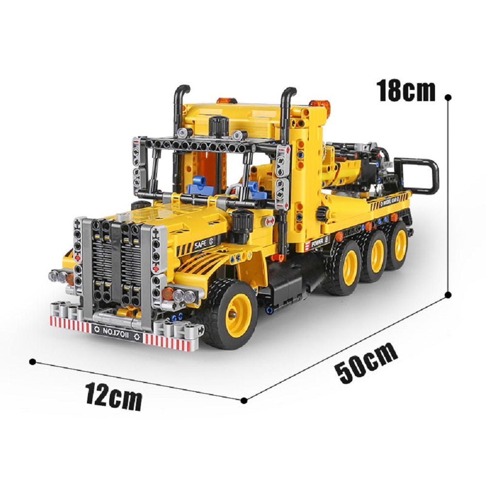 Road Trailer Tow Truck Building Blocks Kit R4792