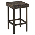 Metal Counter Stool in Brown (Set of 2) K88591