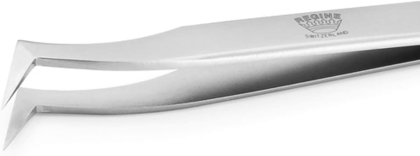 Mink Lashes Applicator Tweezer, Japanese Stainless Steel, Pack of 2 P9710