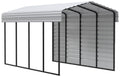 Galvanized Steel Carport Kit, 10' x 20' x 9' H811