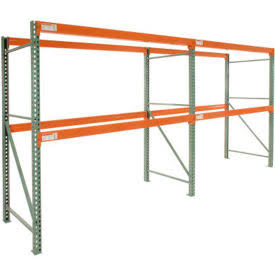 Tear Drop Pallet Rack Add-On 48x22W x 48x22D x 96x22H J846918