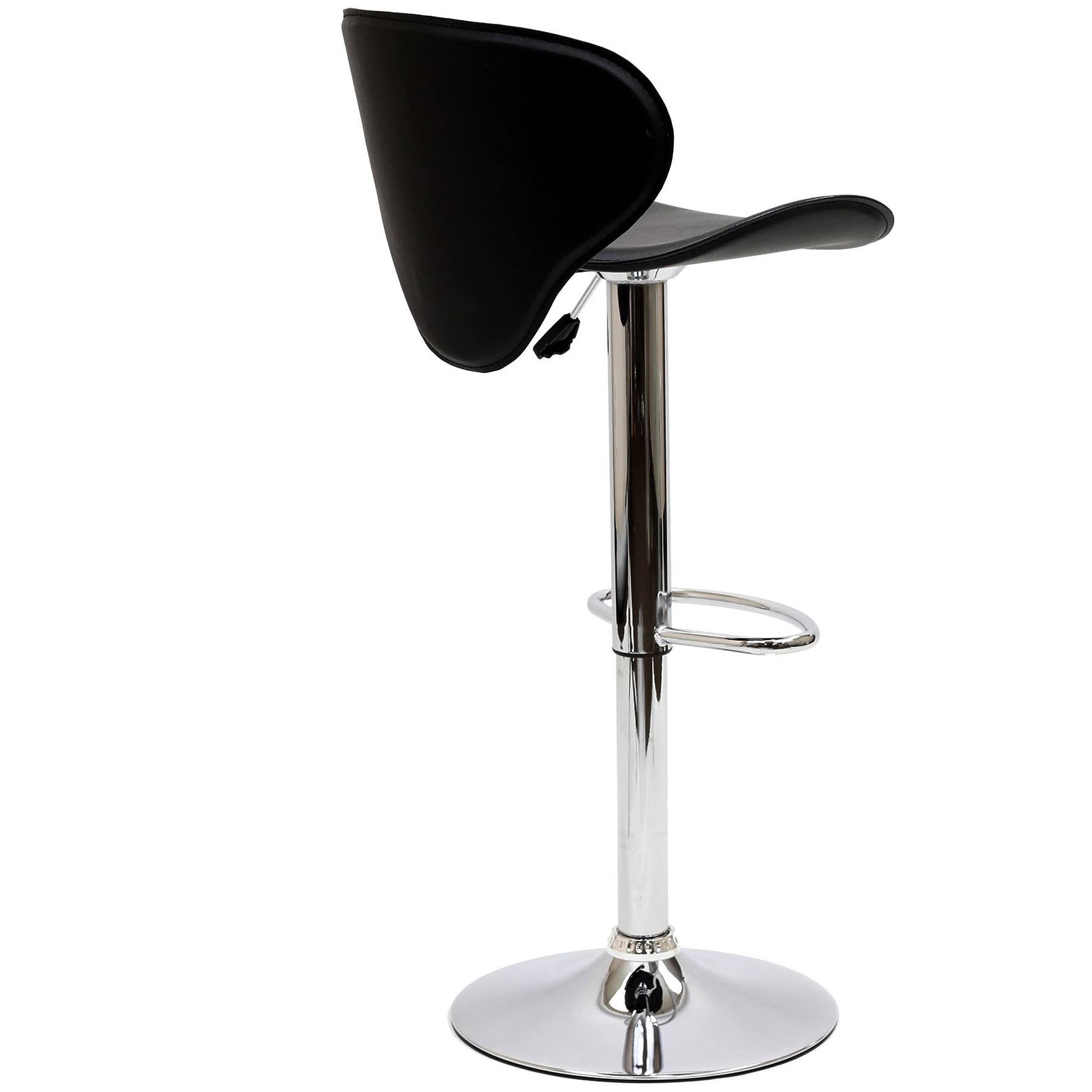 Black Booster Bar Stool I676