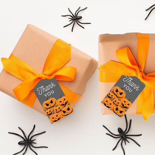 100-Pk Halloween Gift Tags With String O4993