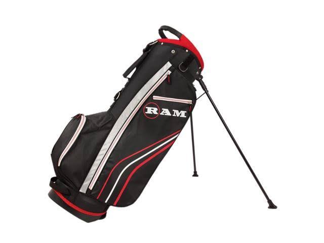 12pc Golf Clubs Set with Graphite Woods and Steel Shaft Irons S9678