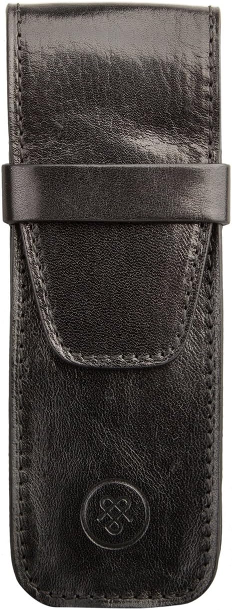 Italian Leather Fountain Pen Case D541013