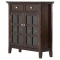 Solid Pine Wood Storage Cabinet with Drawers O5597