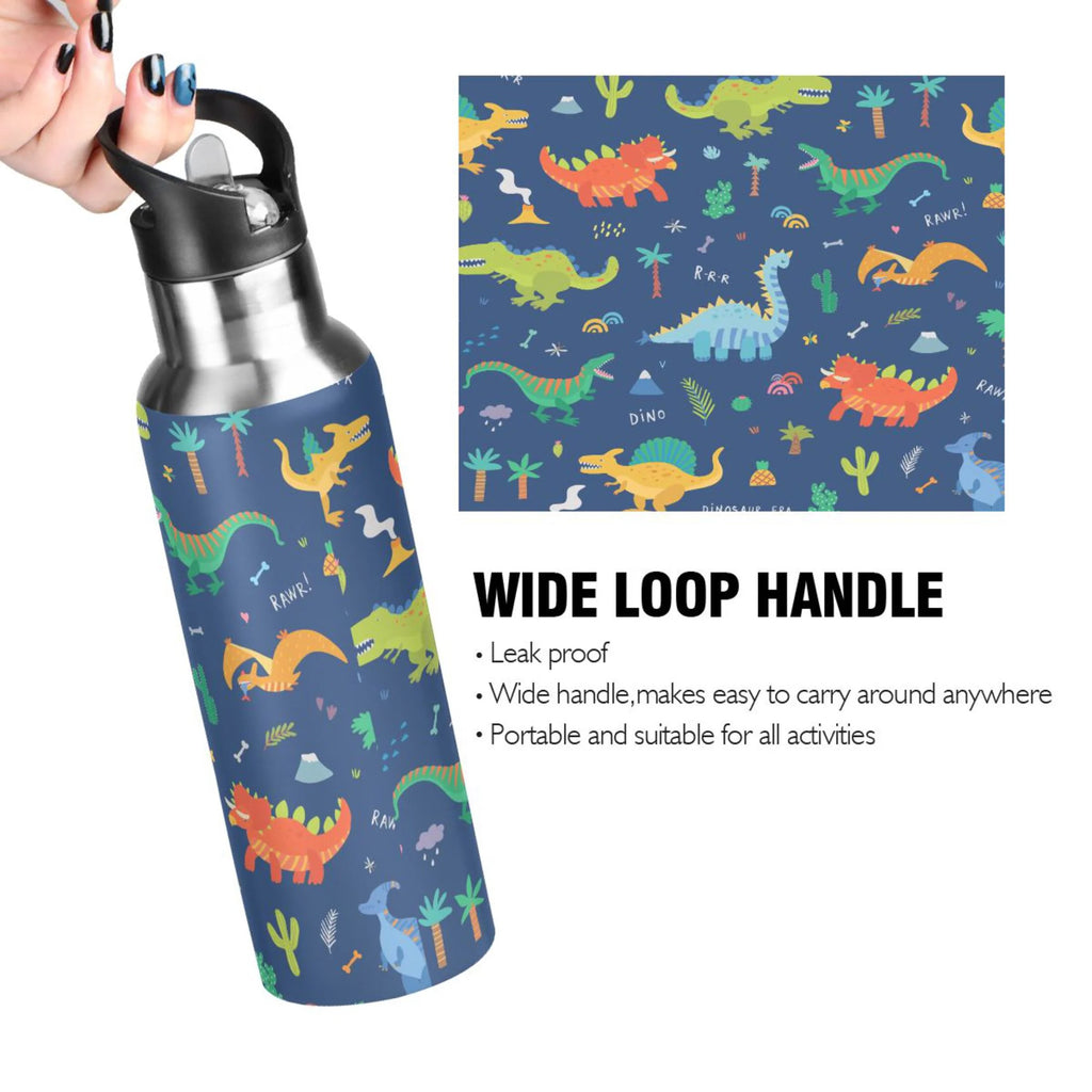 Stainless Steel Insulated Water Bottle with Straw Lid X134