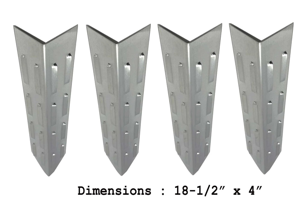 Stainless Steel Heat Plate for Gas Grill Models, 4-PK N8536