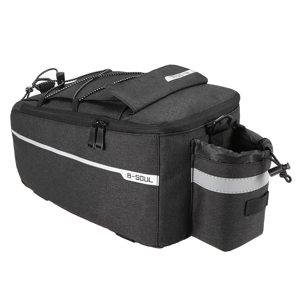 Insulated Trunk Cooler Bag Cycling Bicycle Rear Rack Storage Luggage Bag Reflective MTB Bike Pannier Bag Shoulder Bag Z891
