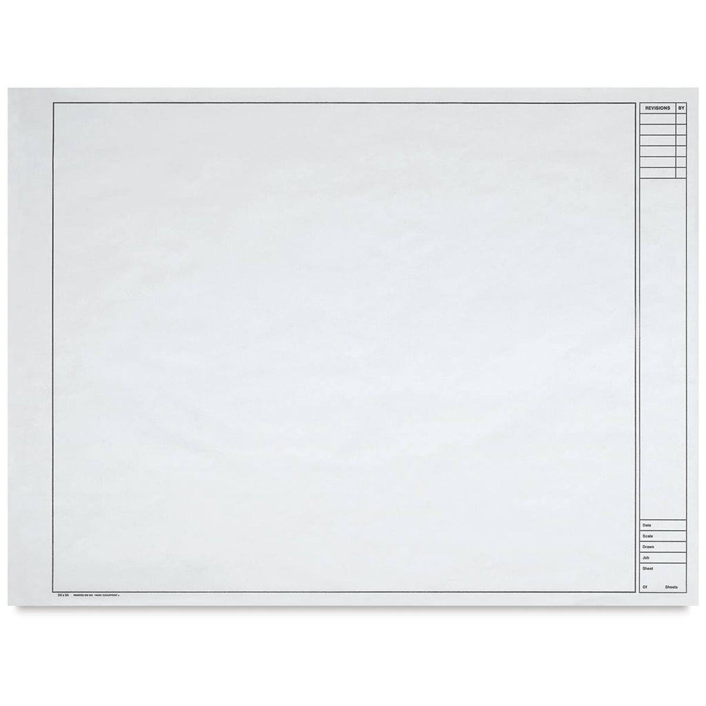 Clearprint Vellum 100 Shts 24x36 Z8766